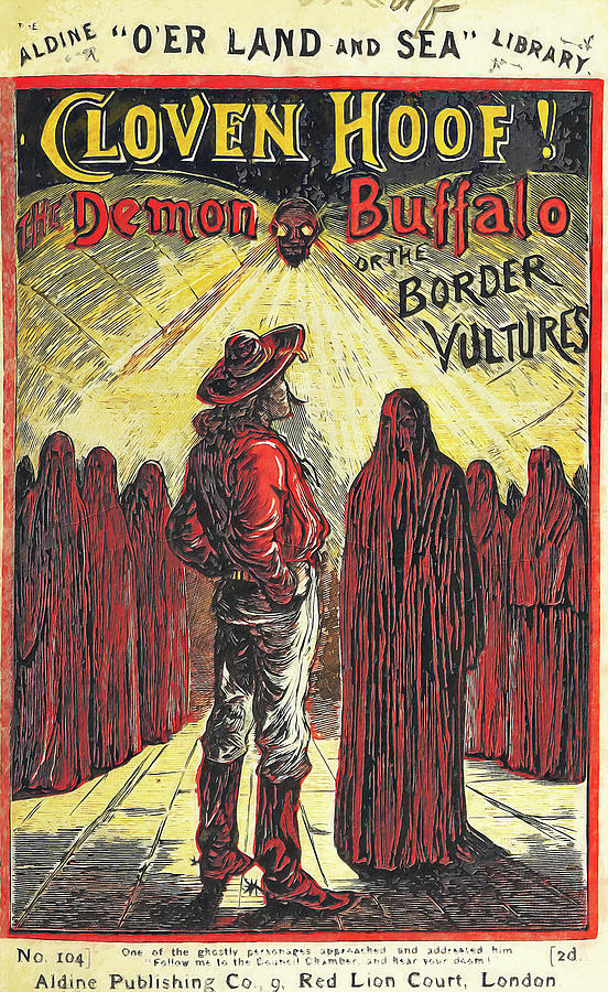 The Demon Buffalo or the Border Vultures Mixed Media by AM FineArtPrints