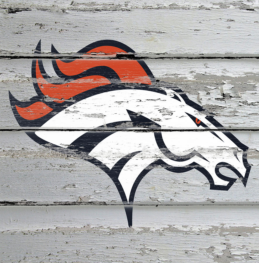 The Denver Broncos 1c Mixed Media by Brian Reaves