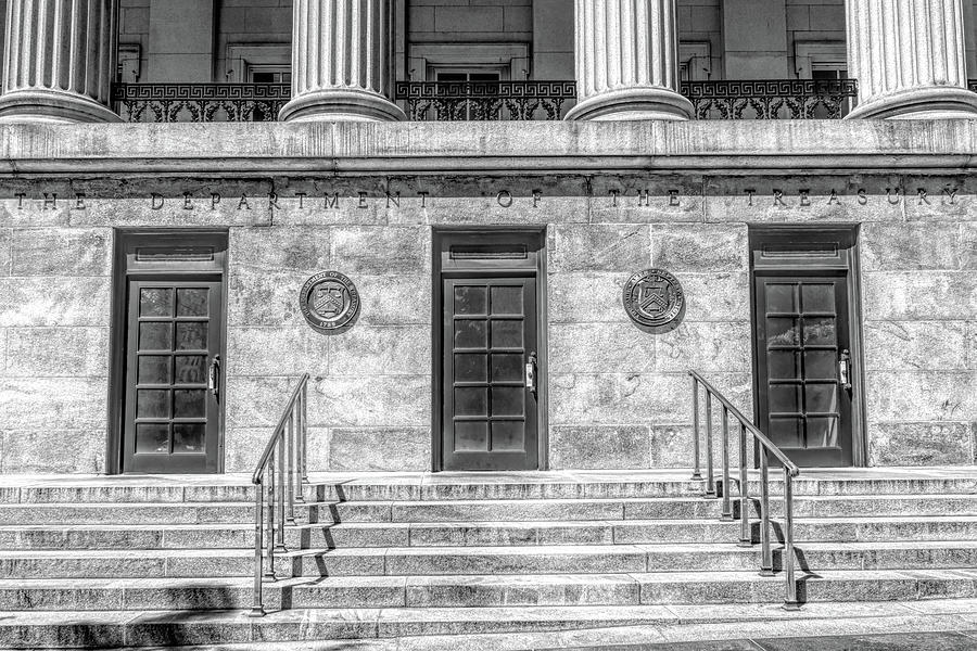 The Department of The Treasury Photograph by Sharon Popek