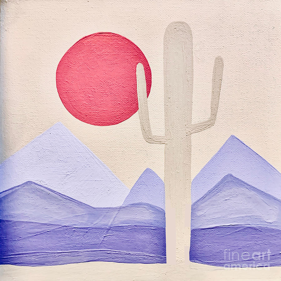 The Desert Speaks Painting by Christie Olstad