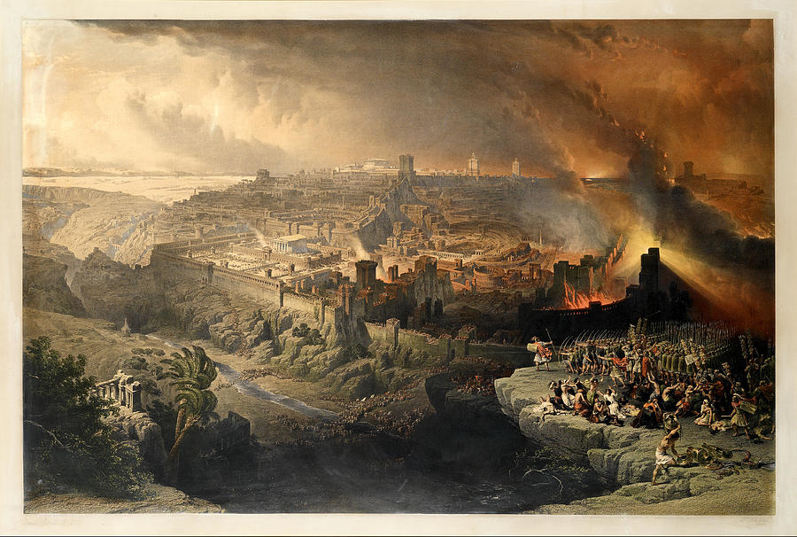 The Destruction of Jerusalem by the Romans, Under the Command of Titus ...