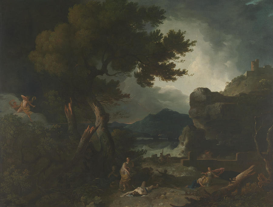 The Destruction of the Children of Niobe Painting by Richard Wilson