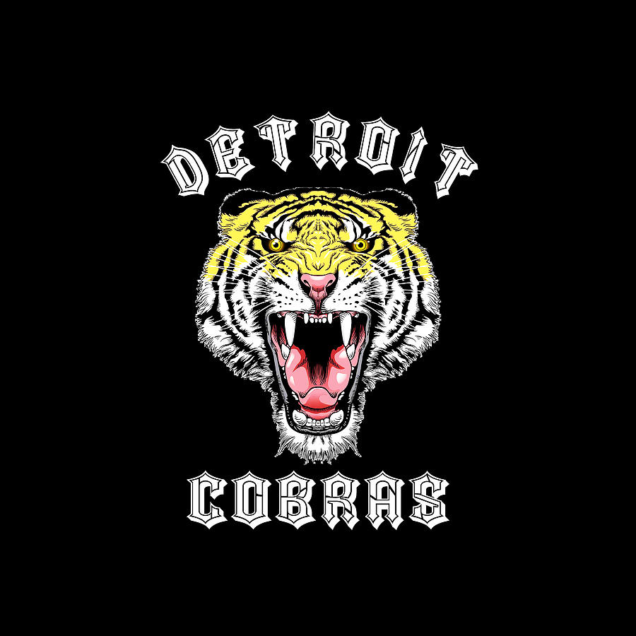 The Detroit Cobras Band,Detroit Cobras, Digital Art by Abdul Rachman Soleh