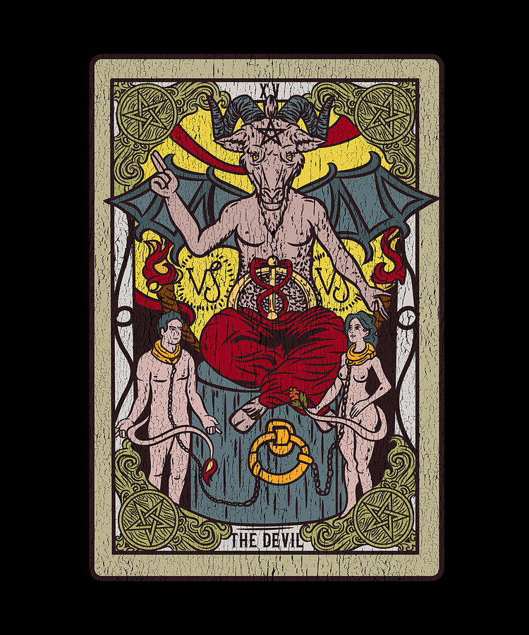 Pagan Wiccan Occult Demon Gothic Baphomet Shirt Pentagram Satan Black metal Witchcraft Satanic Death metal