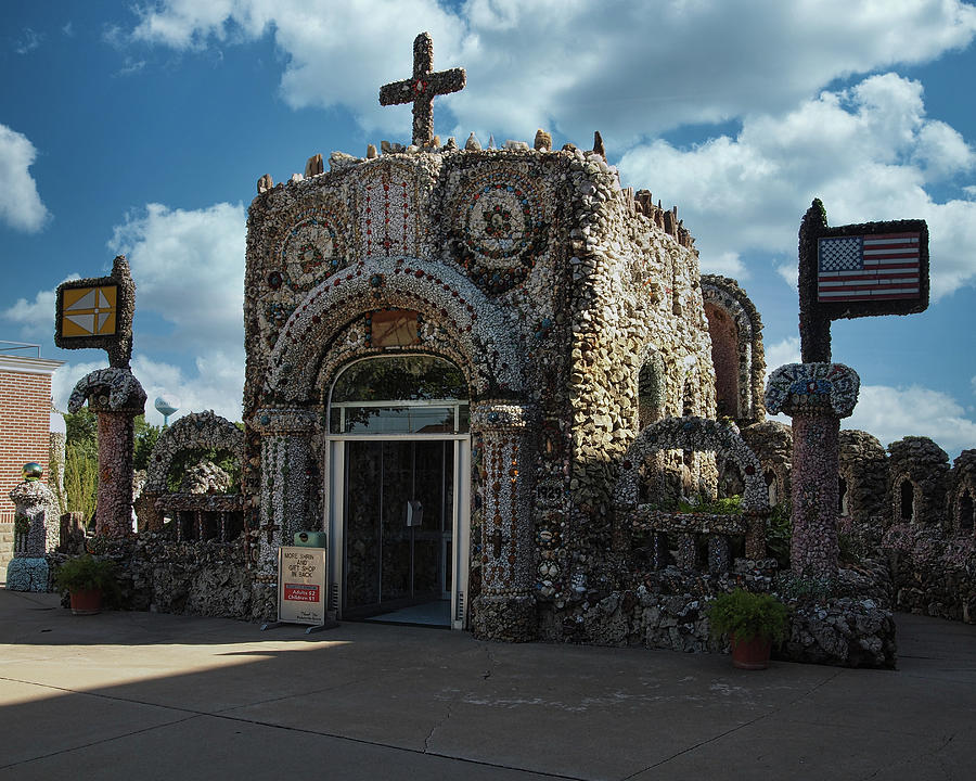 The Dickeyville Grotto Photograph by Scott Olsen