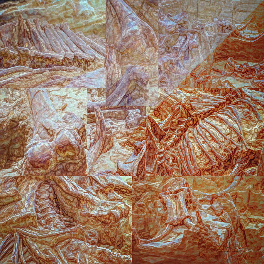 Mammoth Digital Art - The Dig by Mike Braun Mammoth Digital Art - The Dig by Mike Braun