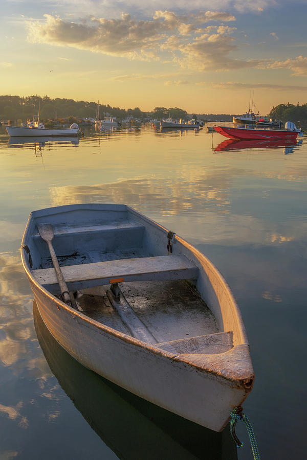 The Dinghy at Dawn Photograph by Kristen Wilkinson