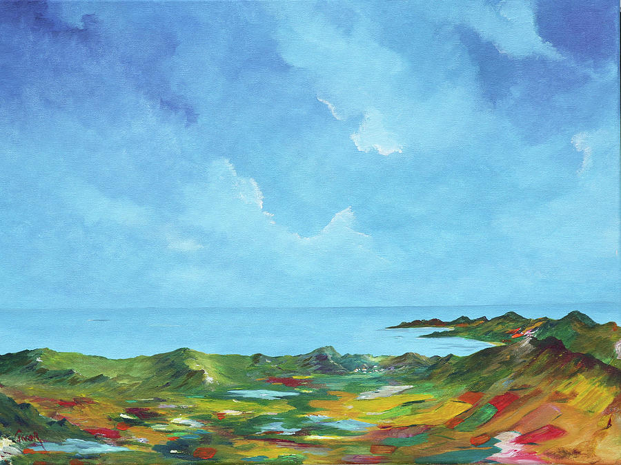 The Dingle Peninsula  Painting by Conor Murphy