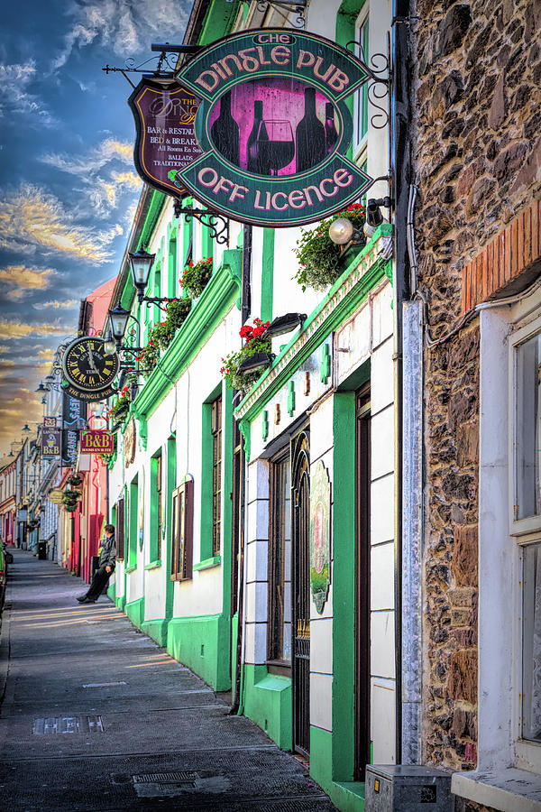 The Dingle Pub Photograph by Debra and Dave Vanderlaan