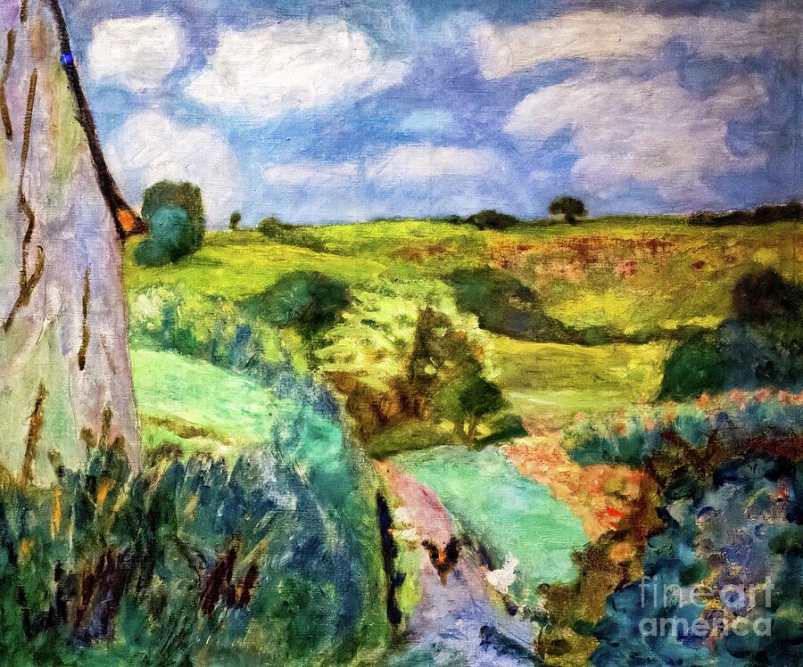 The Dipping Path by Pierre Bonnard 1922 Painting by Pierre Bonnard