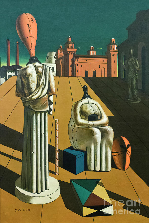 The Disquieting Muses 1950 Circa Giorgio De Chirico Photograph By   The Disquieting Muses 1950 Circa Giorgio De Chirico Roberto Morgenthaler 