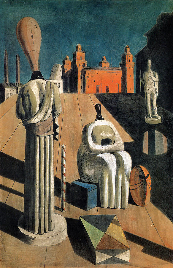 Giorgio De Chirico Poster, Canvas Painting Poster