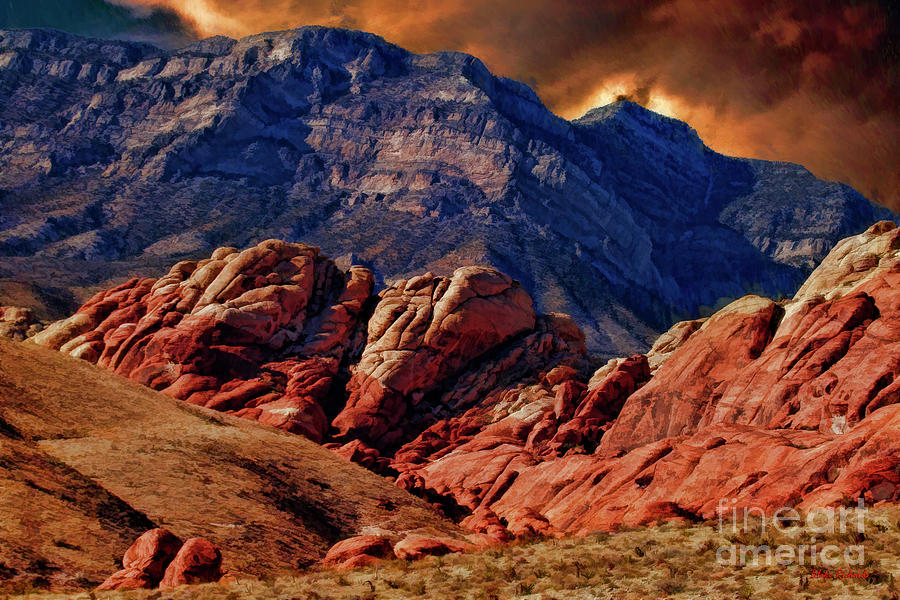 The Diversified Rocks Of Red Rock Canyon State Park Nevada Photograph by Blake Richards