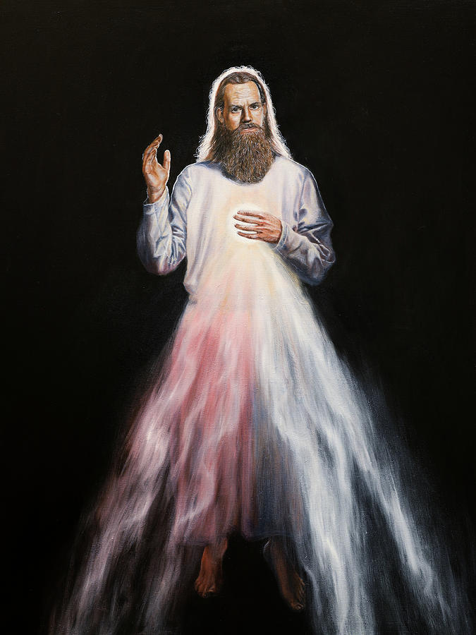 The Divine Mercy Painting by Michael Ornido
