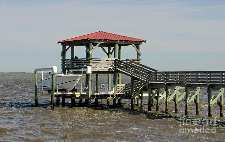 The Dock in Mississippi Photograph by Roberta Byram