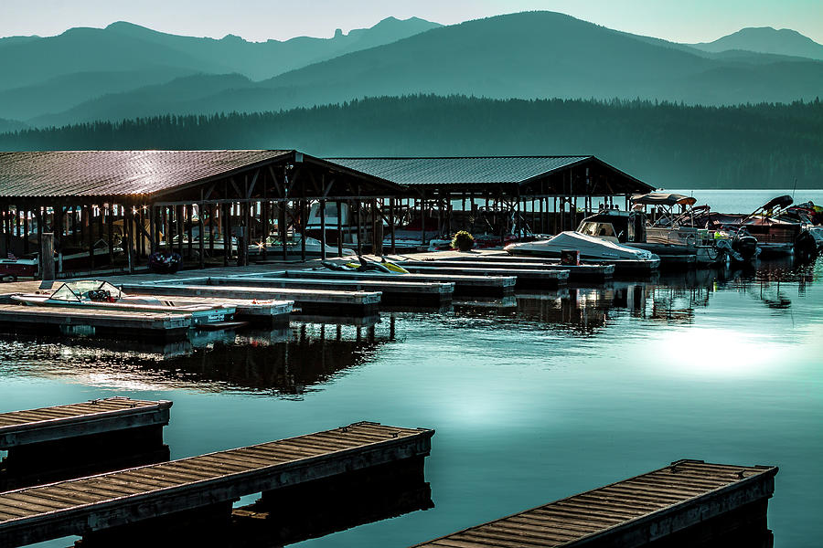 The Docks at Elkins Photograph by David Patterson