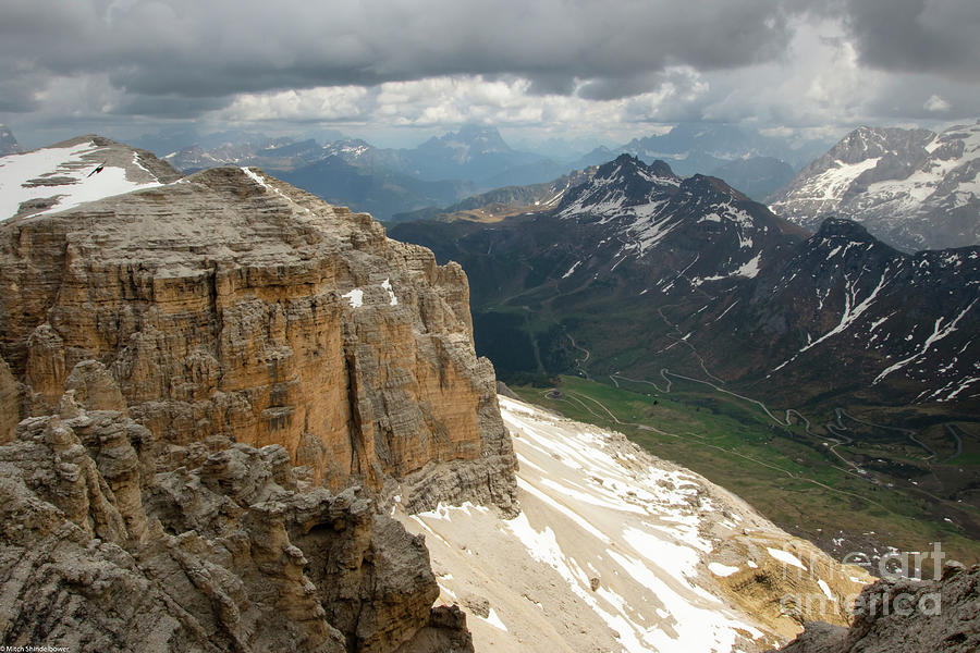 The Dolomites Mountains  Photograph by Mitch Shindelbower