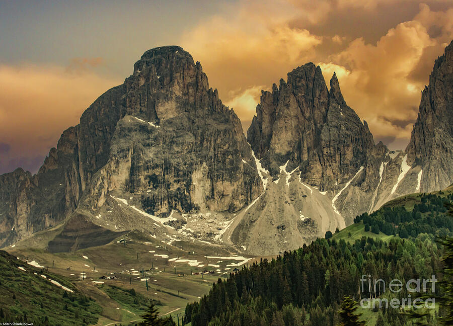 The Dolomites Of Italy Photograph