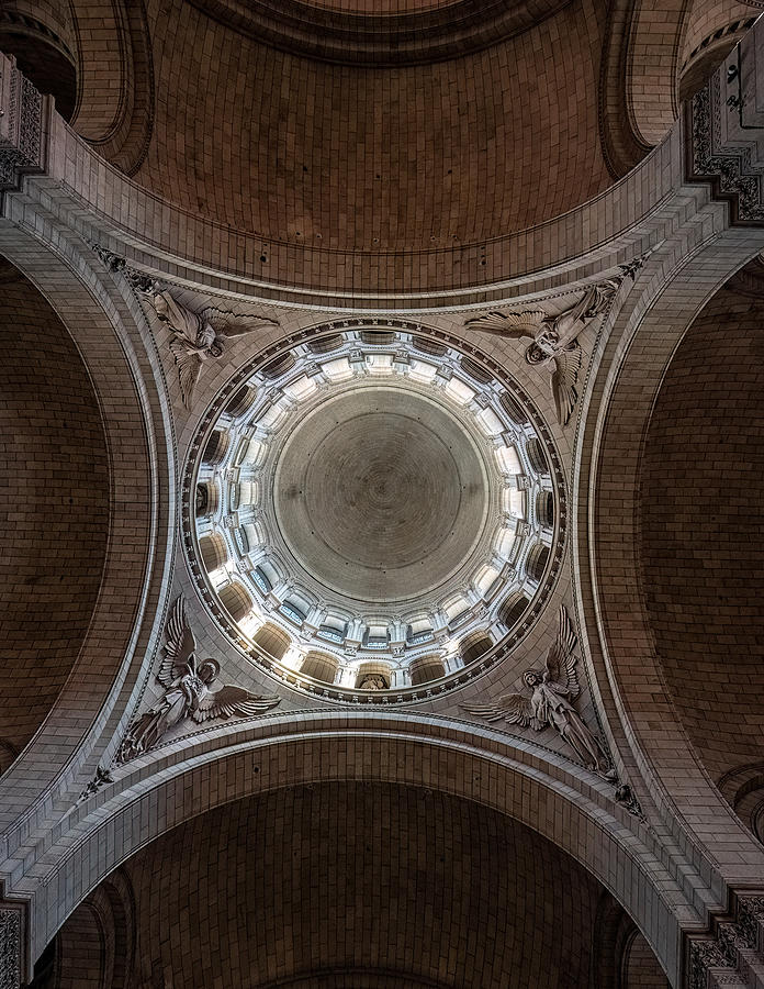 The Dome of Sacre Couer Photograph by Dave Koch