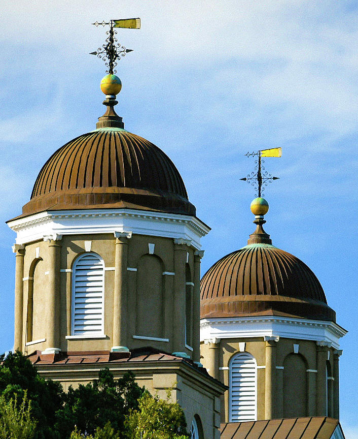 The Domes of First Scots Church Photograph by Glenna Hagopian - Fine ...