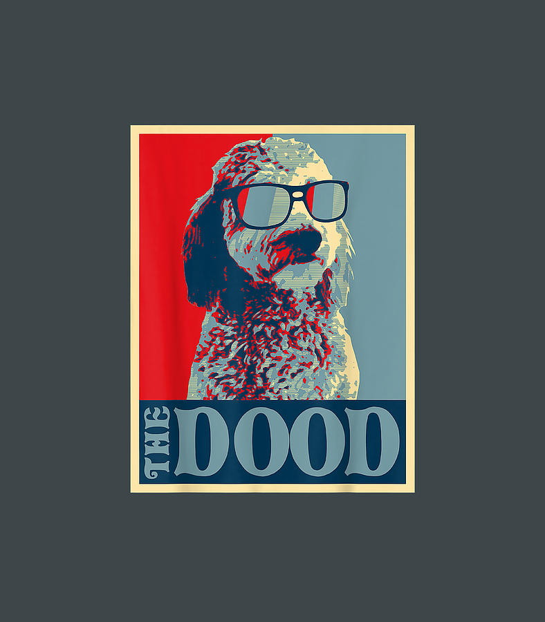 The Dood Goldendoodle Doodle Mom and Dood Dad Digital Art by Braez Ayaan