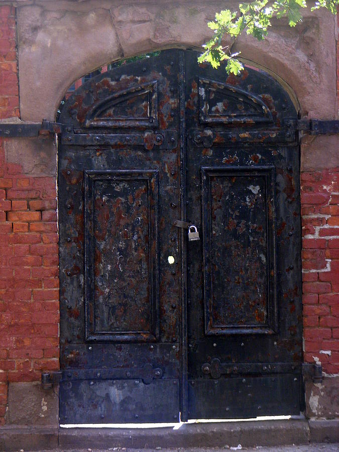 The door Photograph by Nicholas Small