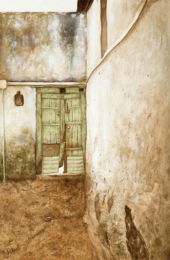 The Door Painting by Tesh Parekh