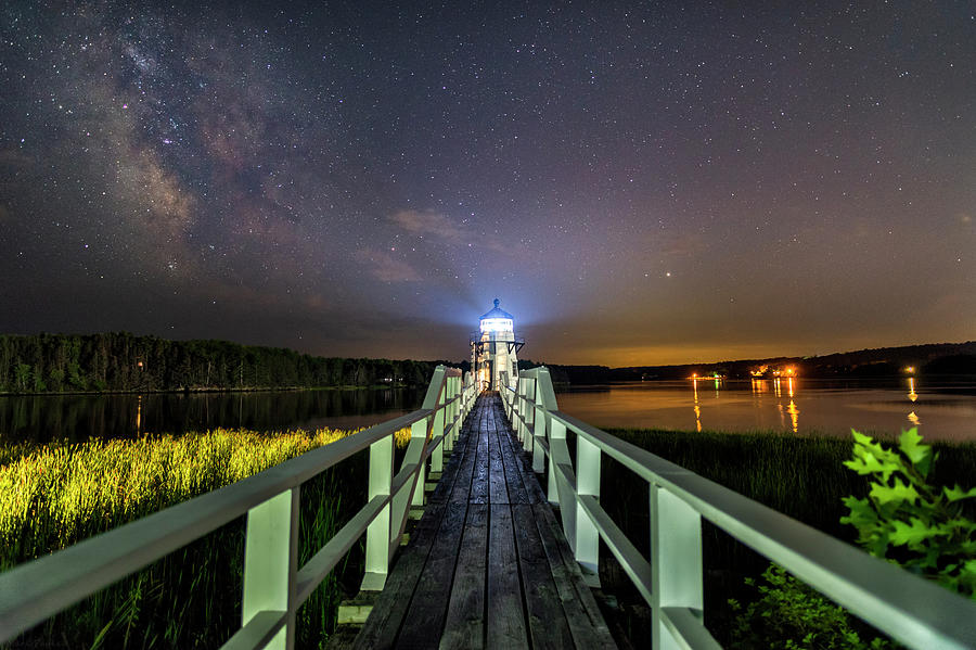 The Doubling Point Lighthouse Photograph by Mark Papke