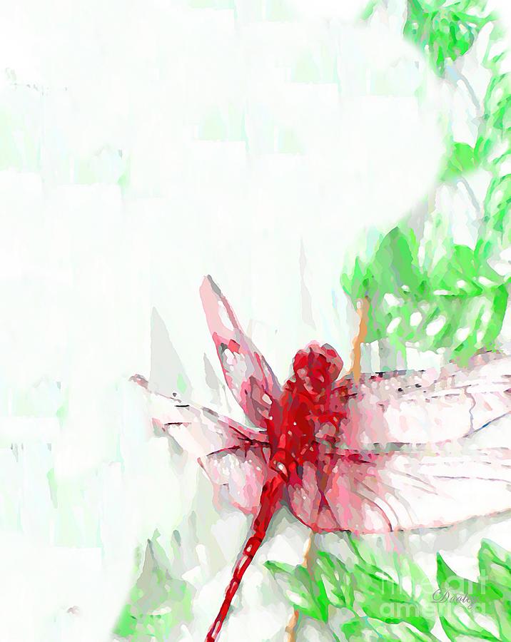 The Dragonfly Digital Art by Fine Art By Edie