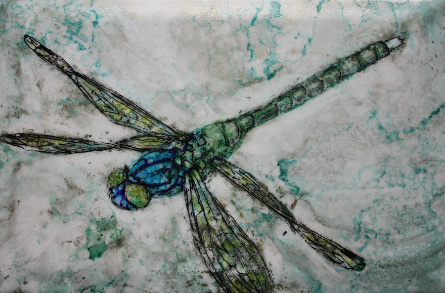 The Dragonfly Effect Painting by Ruth Kamenev