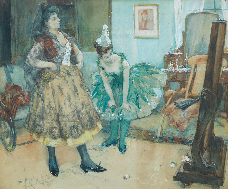 The Dressing Room Painting