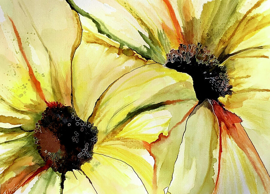 The Duet Painting by Julie Tibus