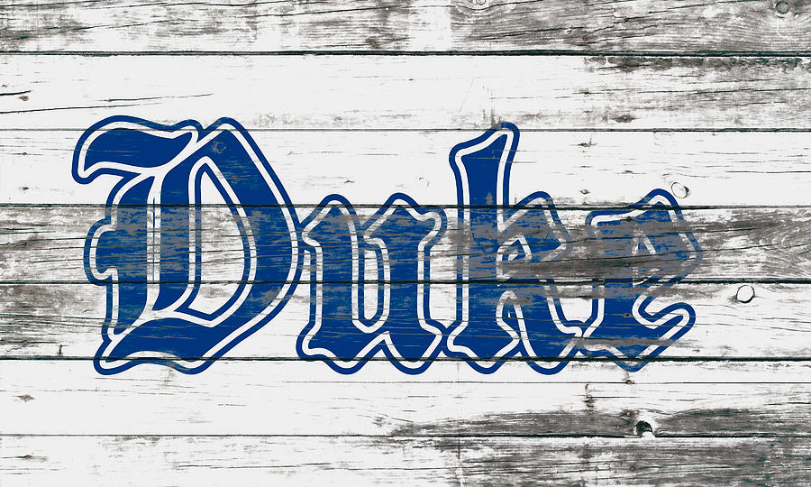 The Duke Blue Devils 1c Mixed Media by Brian Reaves