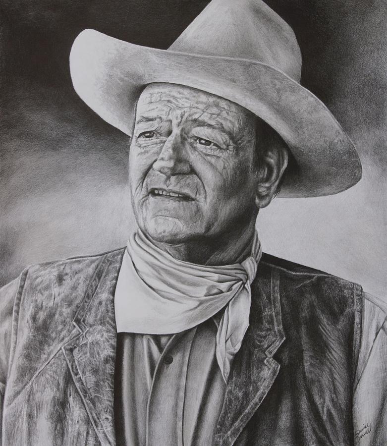 The Duke Drawing by Janice Howell