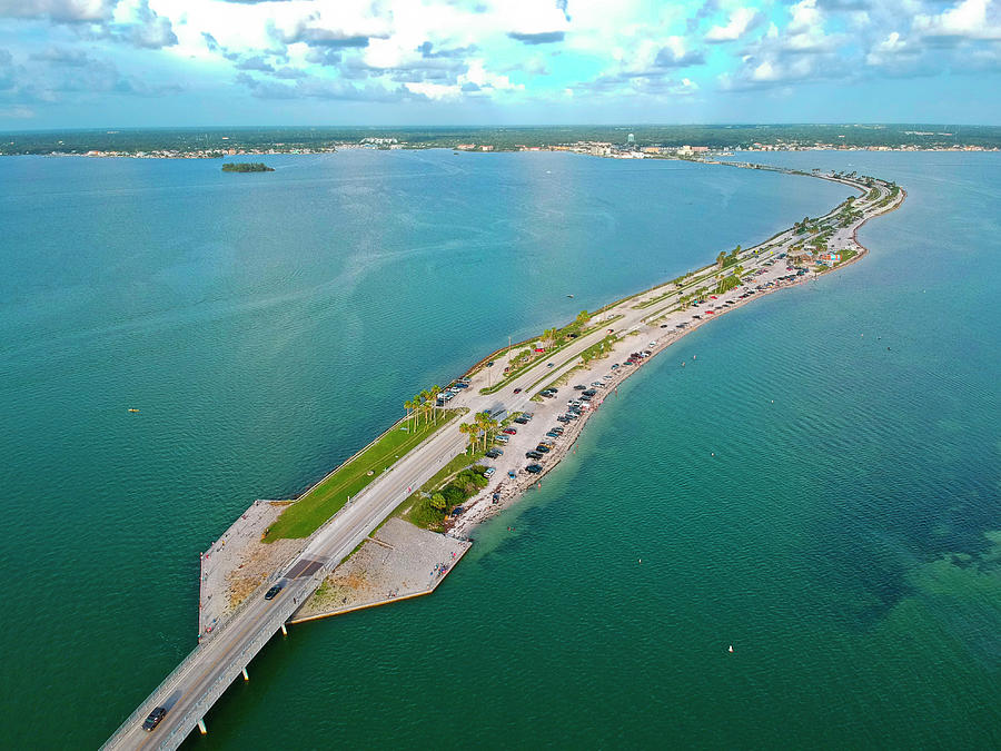 The Dunedin Causeway Photograph by Anthony Verderosa