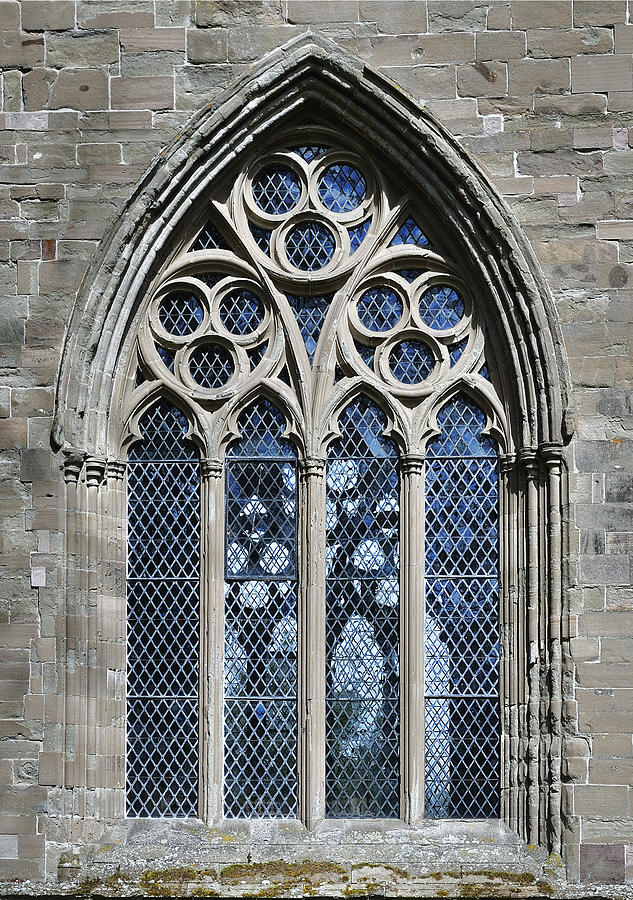 The Dunkeld cathedral window Photograph by Severas