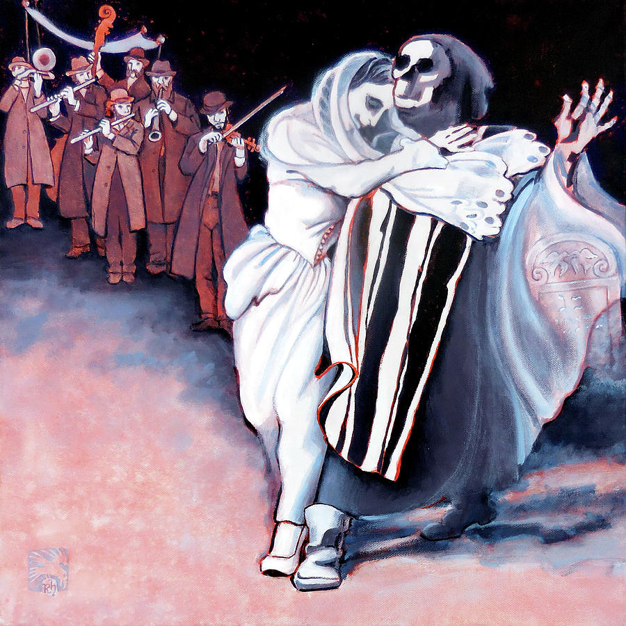 The Dybbuk Painting by Ruth Hooper