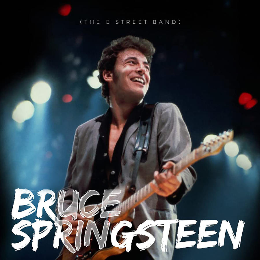 The E Street Band Bruce Springsteen Digital Art by Bruce Springsteen