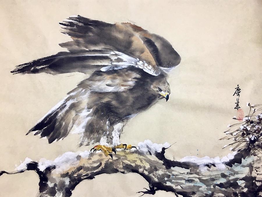 The Eagle Painting by Ioanna Lin - Fine Art America