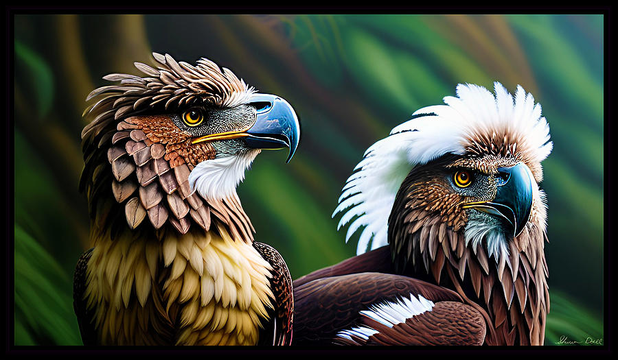 The Eagles Digital Art by Shawn Dall