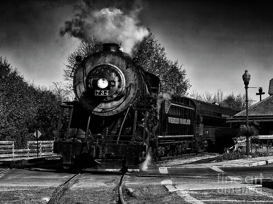 Trains Photograph - The Tracking Of History by Steven Digman Trains Photograph - The Tracking Of History by Steven Digman