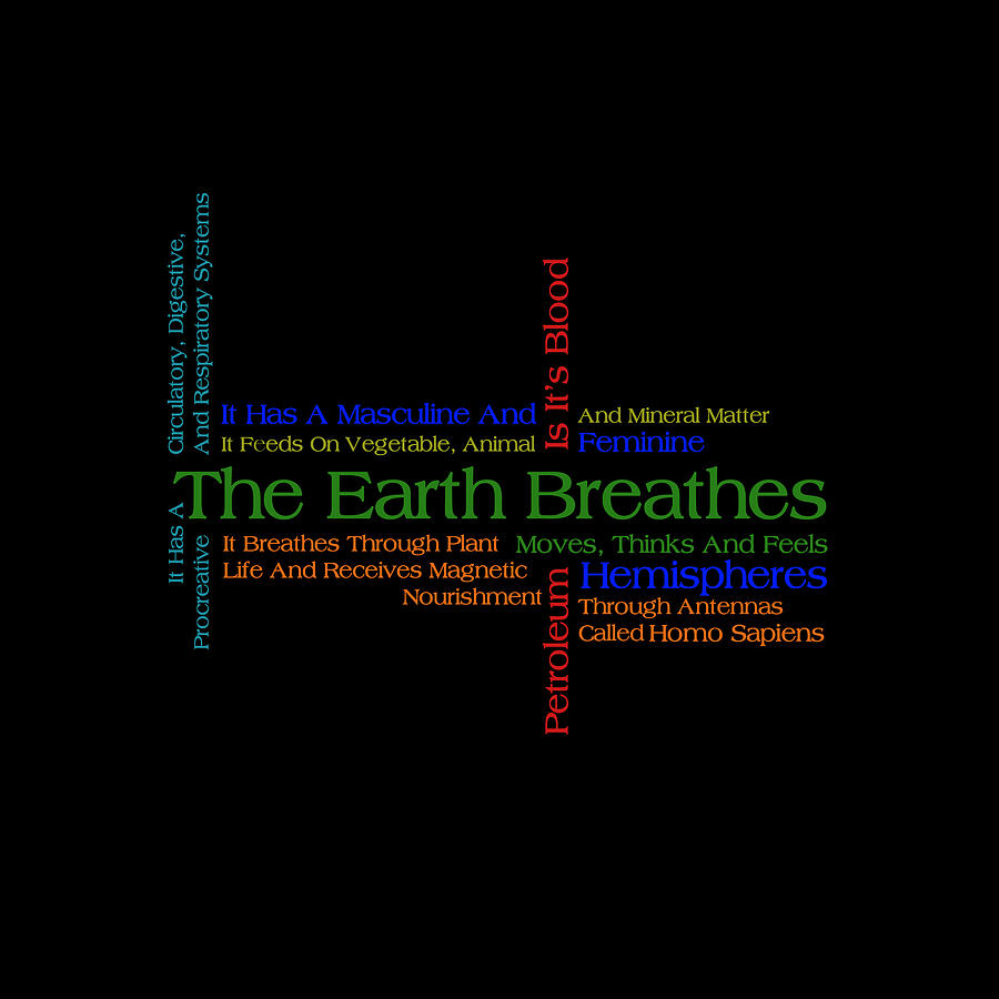 The Earth Breathes Tapestry - Textile