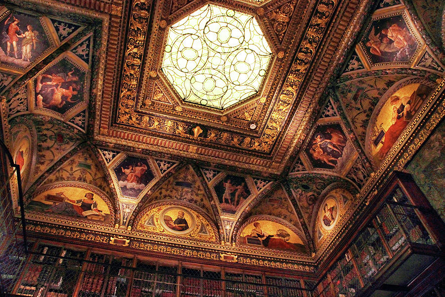 The East Room Ceiling Photograph by Jessica Jenney