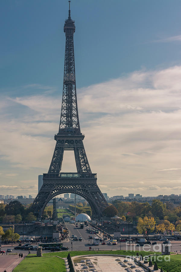 The Eiffel tower and gardens Photograph by Vicente Sargues