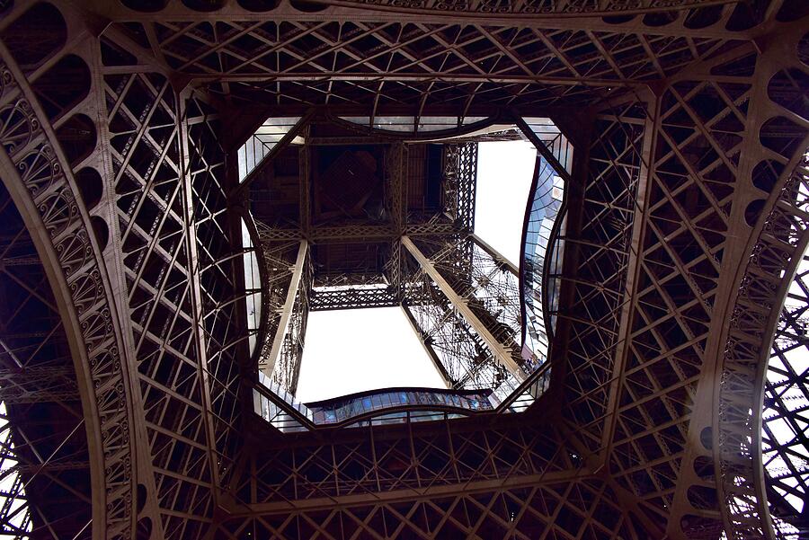 The Eiffel Tower From Below Photograph