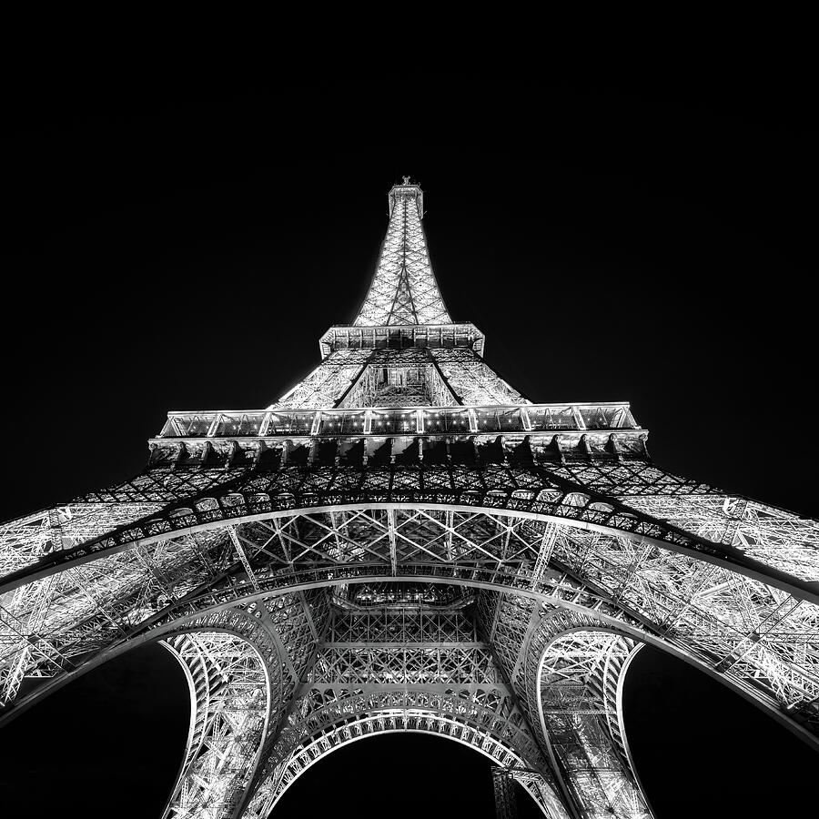 The Eiffel Tower Photograph by John Wright The Eiffel Tower Photograph by John Wright