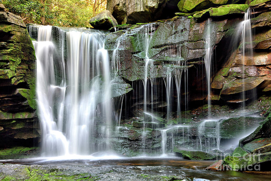 The Elakala Falls, West Virginia Photograph by Brendan Reals