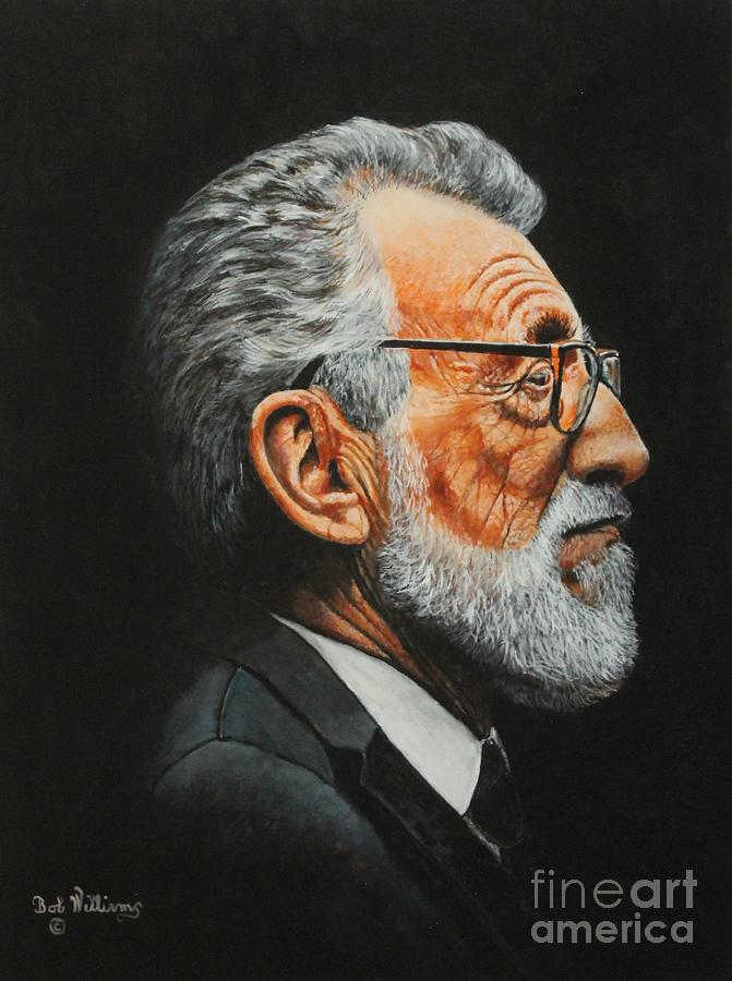 The Elderly Gentleman Painting by Bob Williams