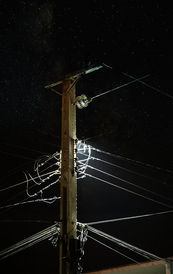 The Electric Light Photograph by Micah Offman