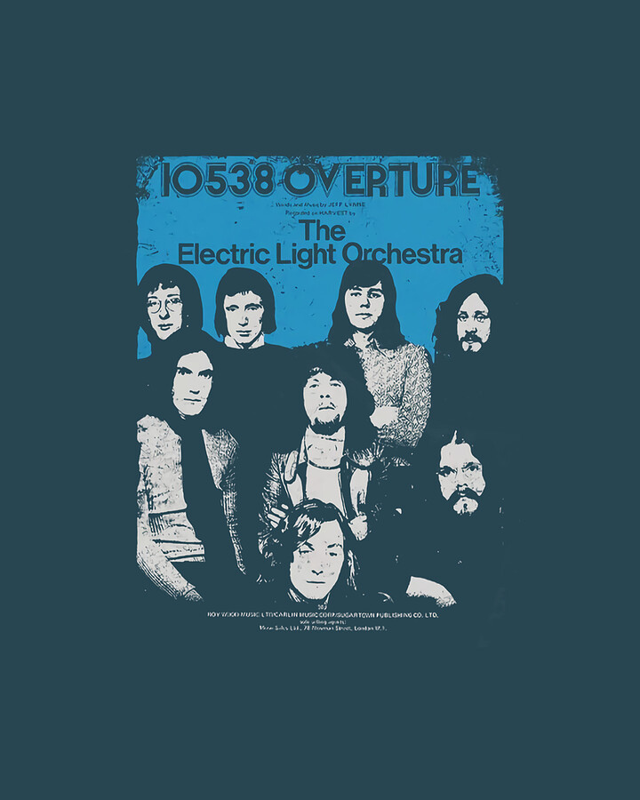 The Electric Light Orchestra 10538 Overture Digital Art by Victoria